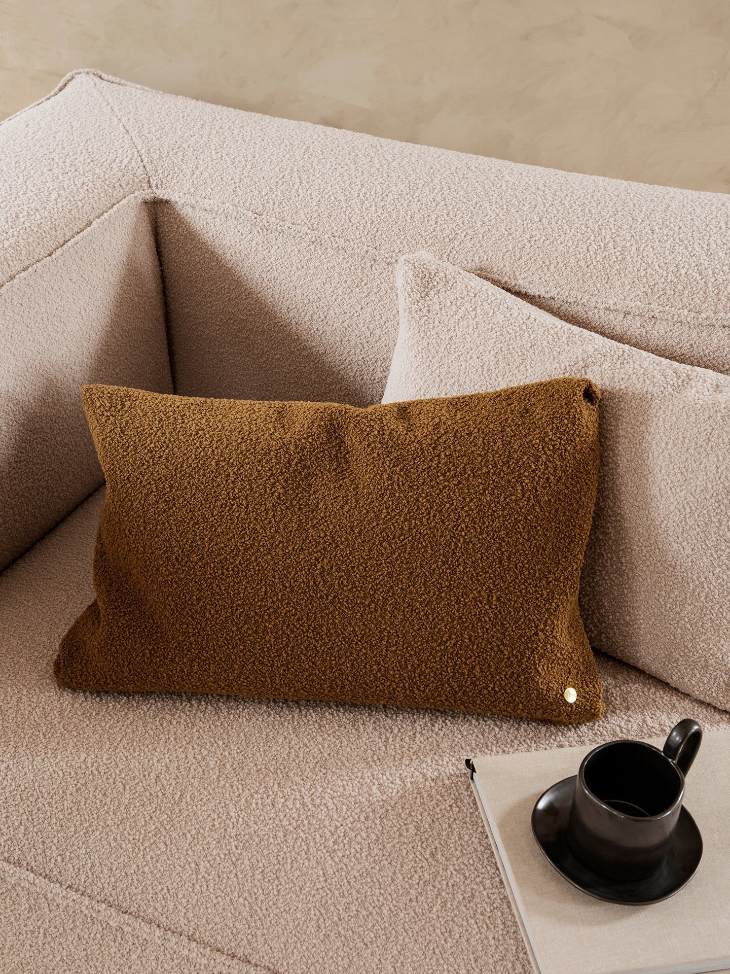 Clean Cushion (Wool Boucle) - Ferm Living