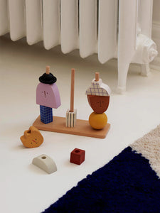 Character Stacking Blocks - Ferm Living