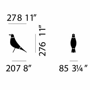 Eames House Bird (Walnotenhout) - Vitra